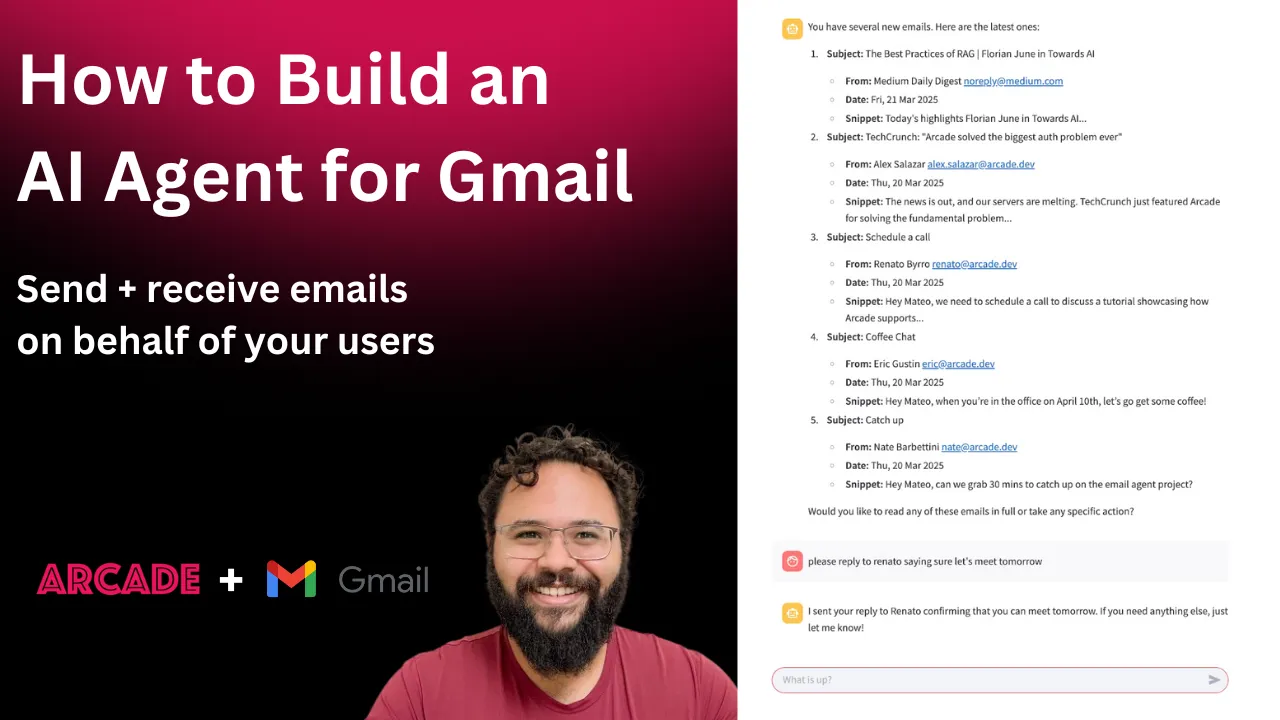 How to build an AI Agent for Gmail